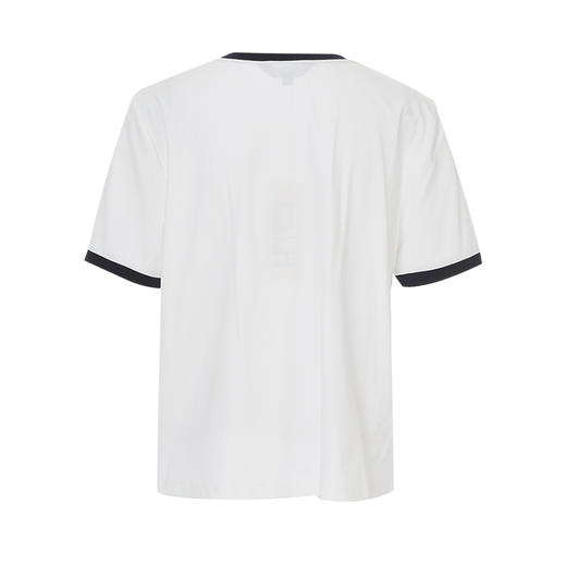 EITIE爱特爱夏季新款时尚百搭舒适圆领印花T恤女7802502 商品图6