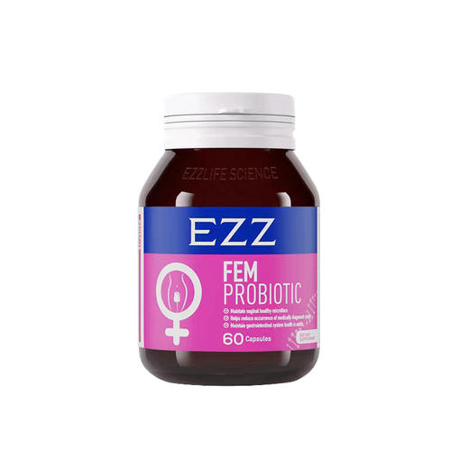 EZZ 女性益生菌 60粒/瓶【2026.2】 商品图0