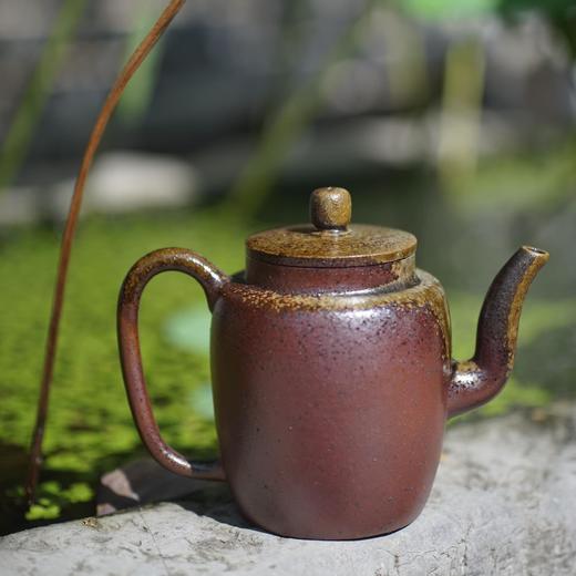 经典陶坊全手工柴烧共生矿紫砂壶明式小品2号210cc 商品图0