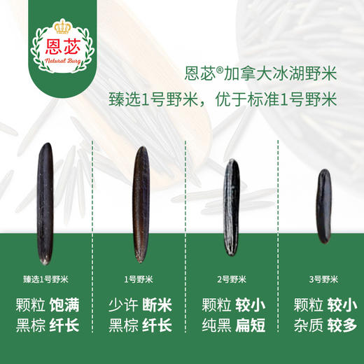 恩苾®  加拿大冰湖野米 400g/罐 商品图1