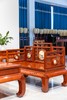 红桥红  家具严选  缅甸花梨（大果紫檀）【嵌云石 梳背沙发 123六件套】 商品缩略图5