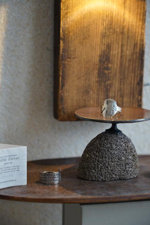 Atelier d'antan 银质爵爷古董勺子戒指(Lord Spoon Ring R094) 商品图0