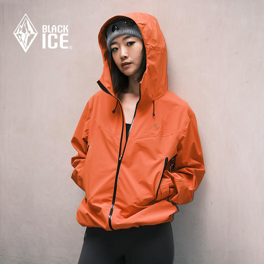 24秋冬新款黑冰户外御山者保暖冲锋衣男女款连帽外套防风防水2301 商品图4