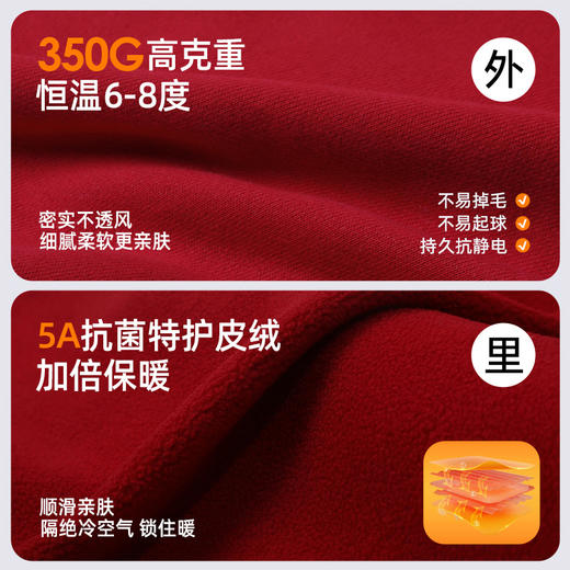 【锦服系列 新式盘扣】儿童盘扣印花新年加绒卫衣 PDWY2423 商品图4