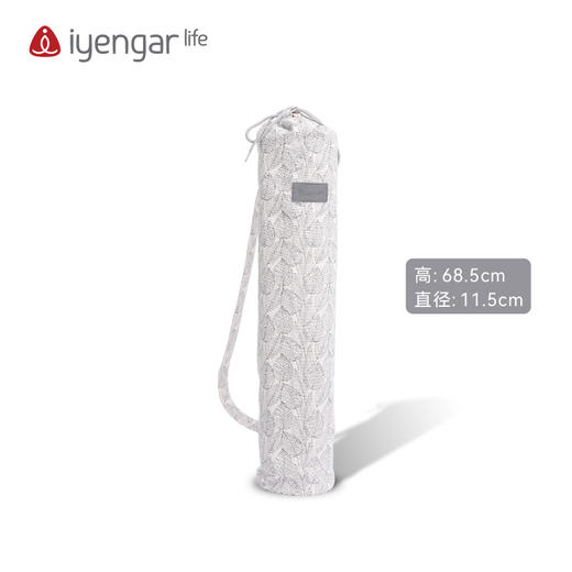 艾扬格 Life  瑜伽垫 背袋 简约 叶脉 商品图2