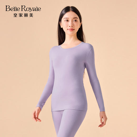 皇家丽美秋冬新款保暖内衣上衣打底衣秋衣吸汗棉上衣BNN8F17BNM8F18 商品图4