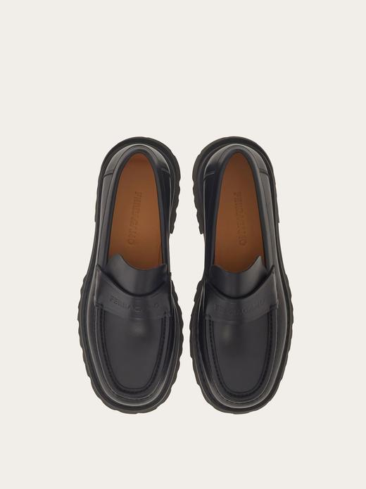 FERRAGAMO-厚底乐福鞋 商品图1