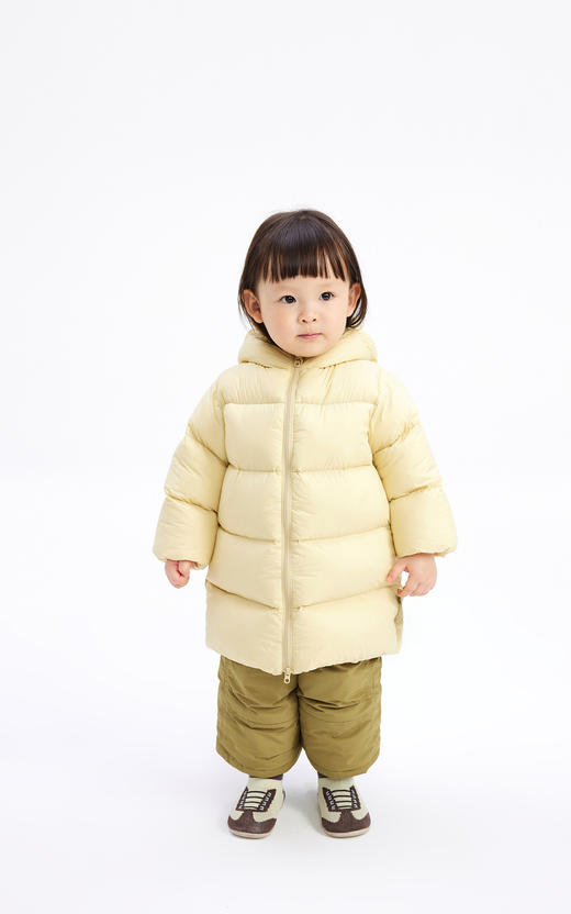 jnby    24年冬款  A型长款羽绒服  YOAC11060 商品图0