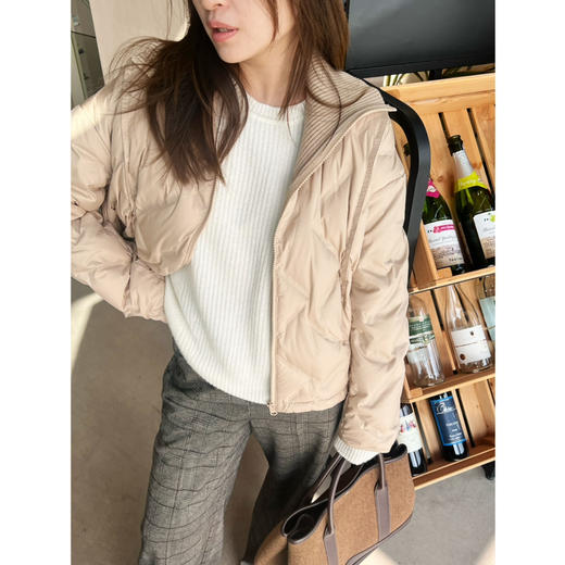 2411406   时髦感休闲 羽绒服，短款设计款 商品图1