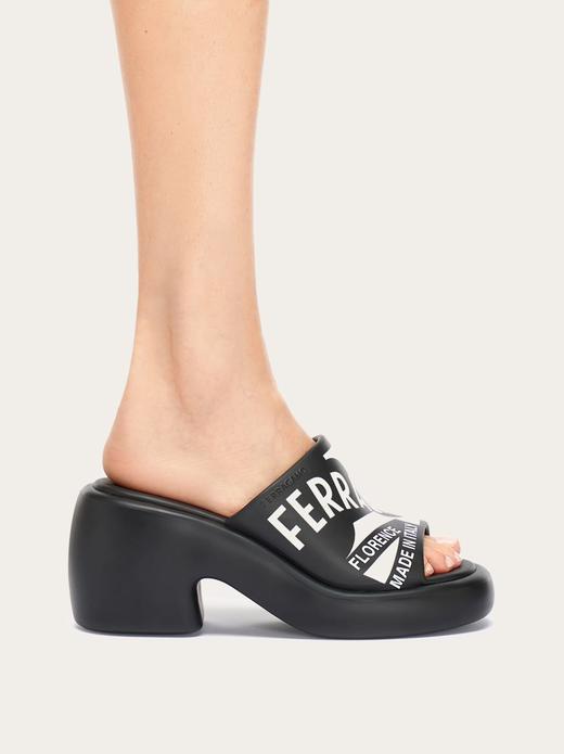FERRAGAMO-粗底橡胶便鞋 商品图1