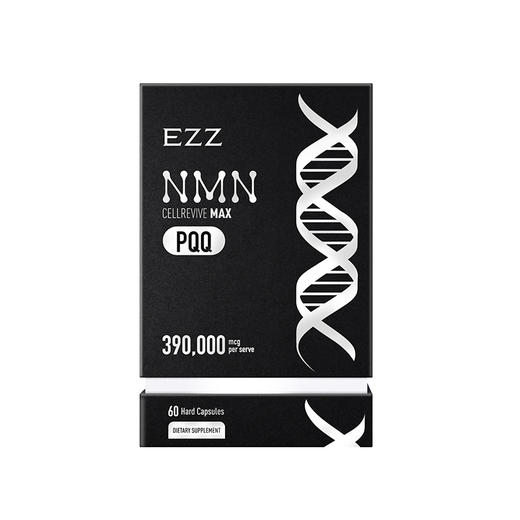 EZZ NMN cellrevive MAX PQQ 细胞焕能片 60粒/瓶 商品图1