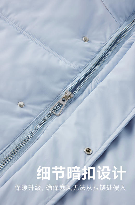 赤兔嗨购2024冬季新款羽绒棉服女短款时尚百搭保暖宽松加厚连帽外套 商品图9