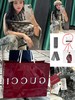 Gucci/古驰 Shadow 深灰色 韩系 羊毛GG提花 流苏双面围巾
 商品缩略图0