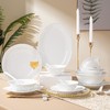 经典热销 人气餐具 | 富玉陶瓷 素玲珑瓷 玉牡丹系列餐具散件可自由搭配 商品缩略图0