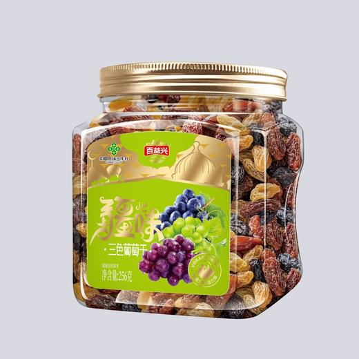 【中粮】百益兴三色葡萄干256g/罐 商品图0