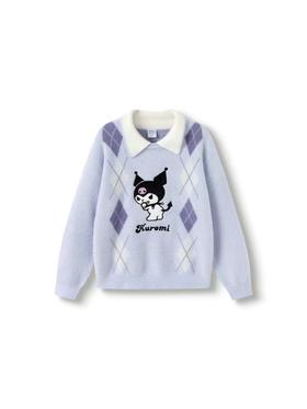 balabala202424103018冬季新款女童针织衫