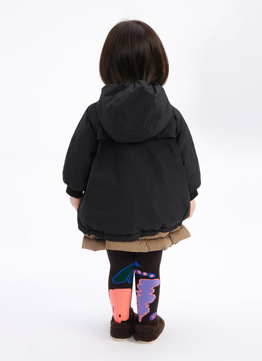 jnby   24年冬款  中长款羽绒服  YOAC10470 商品图10