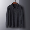 【韩国🇰🇷 柏奥玛男士POLO领加厚全羊毛衫739】 ✅国际一线大牌，银泰、👊上海新天地在售，官方授权，正品防伪❗️ 商品缩略图3