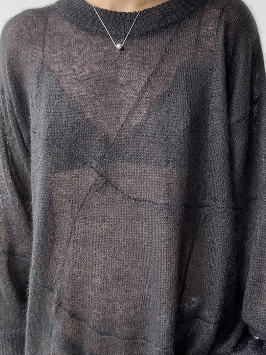 Lynn Gong｜沙丘碎边马海毛针织衫 商品图7