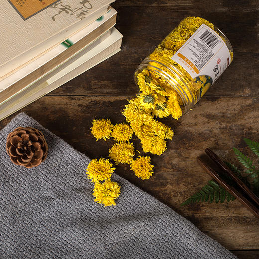 【婺康源】有机婺源皇菊 连续6年获得有机认证 出口欧盟 温和清润 菊香浓郁 商品图5