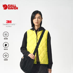 北极狐 女士棉马甲 2024秋冬新款 运动菱格蓬松马甲棉服07242208