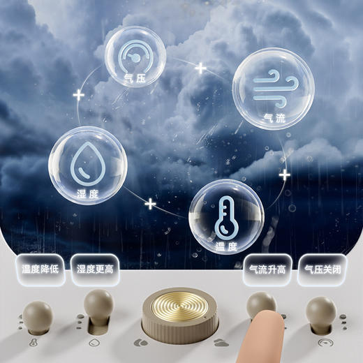 【沉浸式学习气象知识】科学罐头天气象模拟站 儿童趣味科学实验套装 拆解天气形成要素 近距离感受风雨雷电 商品图1