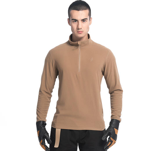 鹰爪穿梭者半拉链摇粒绒打底衫 商品图2