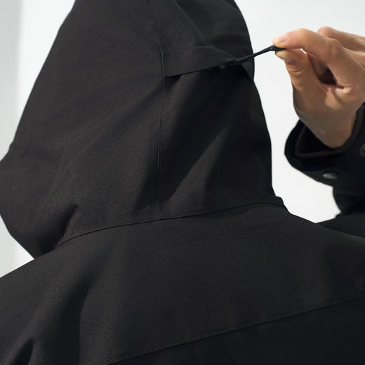 北极狐 三合一防水冲锋衣2024中长款保暖防风派克大衣两件套84131 商品图4