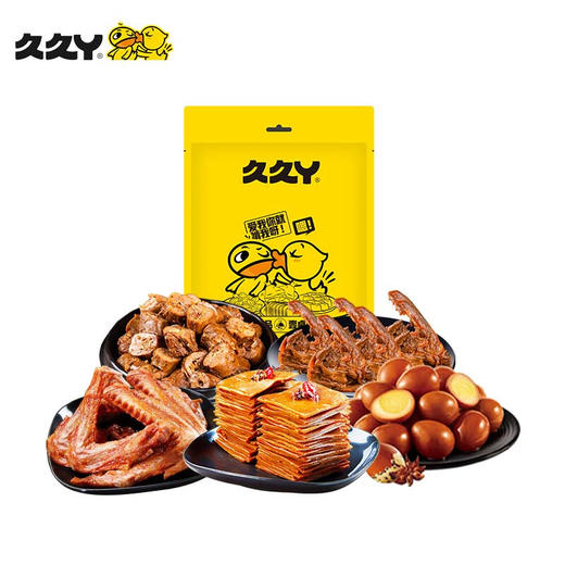 【分仓直发包邮】久久丫馋嘴卤味大礼包58型 356g 商品图0