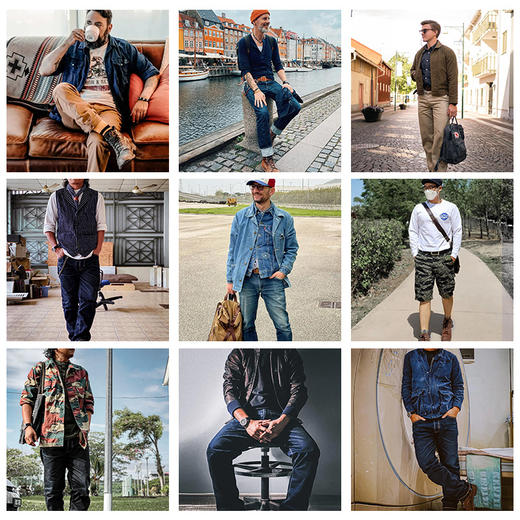 【马登男鞋】8111工装靴秋季新款男鞋真皮美式复古伞兵靴vintage机车靴马丁靴 商品图2