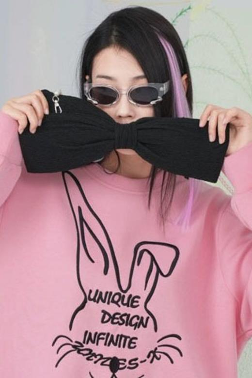 Say Something 俏皮蝴蝶结珍珠链条配饰 19847 商品图0