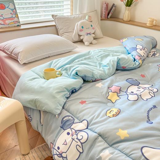 【新款上新，可爱卡通三丽鸥水洗棉被】卡通三丽鸥水洗棉被子 加厚保暖冬季被芯 幼儿园宿舍春秋被-QQ 商品图0