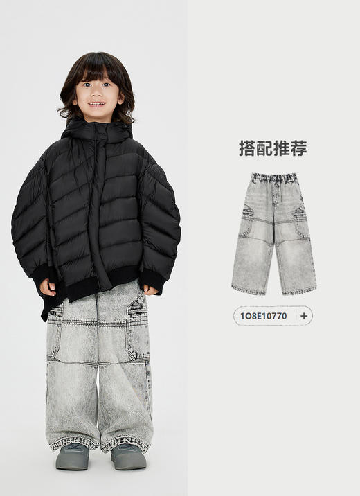 jnby   24年冬款    短款羽绒服  1OAC11860 商品图8