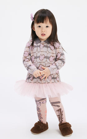 jnby   24年冬款  长袖毛衫连衣裙  YOAG11500