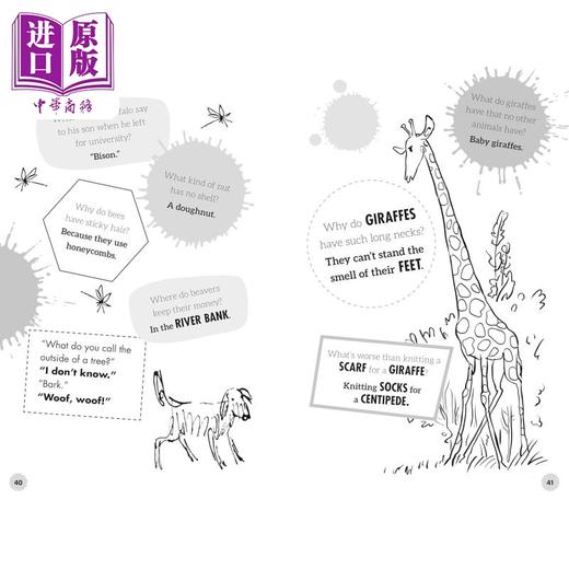 预售 【中商原版】罗尔德达尔 玛蒂尔达给孩子们的笑话 Roald Dahl Matildas Jokes For Awesome Kids 英文原版 儿童读物 进口童书 商品图3