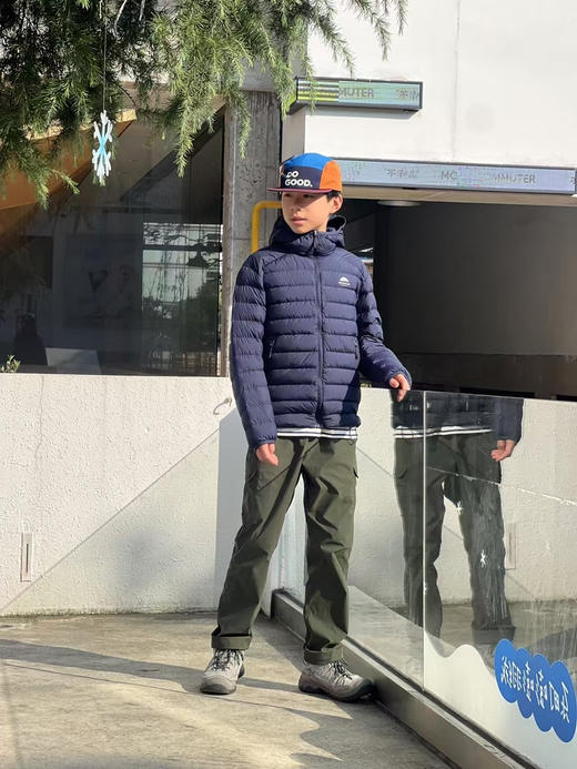 【超轻 超暖 三星安心DOWNPLUS90国标白鸭绒】儿童亲子中厚羽绒服120-170码羽绒外套！ 商品图7