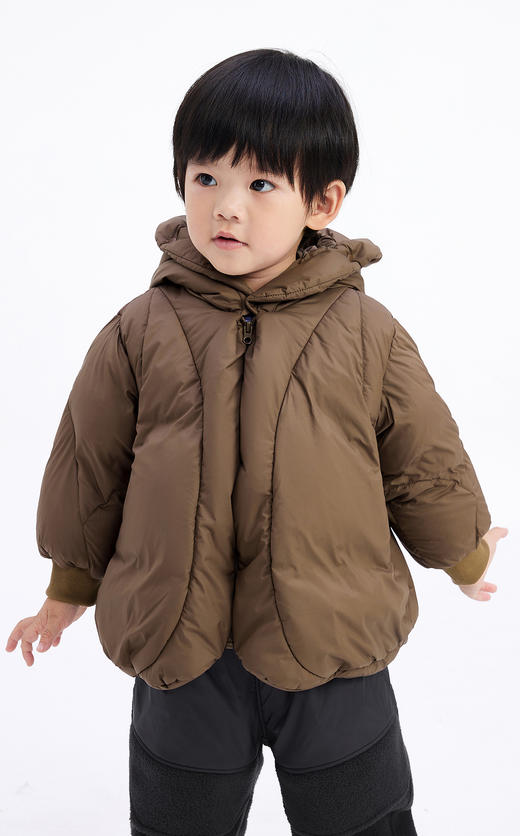 jnby   24年冬款  中长款羽绒服  YOAC11340 商品图9