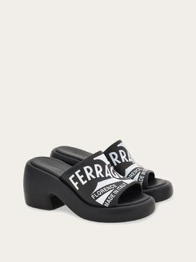 FERRAGAMO-粗底橡胶便鞋