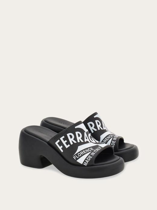 FERRAGAMO-粗底橡胶便鞋 商品图0