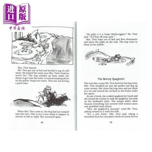 预售 【中商原版】罗尔德达尔 美版儿童文学作品10册 Roald Dahl 儿童文学故事读物 英文原版 进口插图图书 分阶读物 7-12岁 商品图4