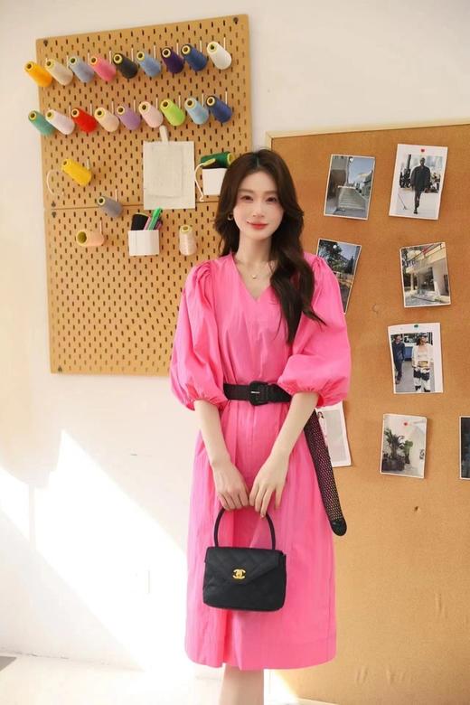 ANSUABEL 编织拼皮黑色腰带 18063 商品图1