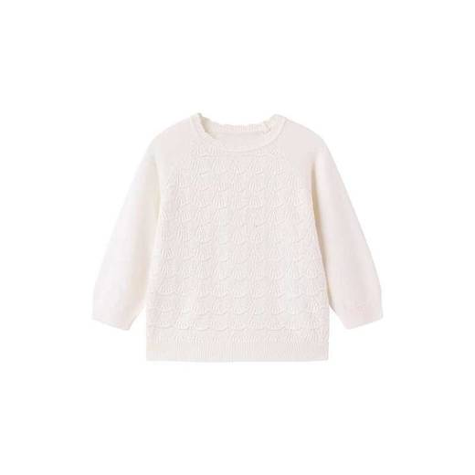 英氏儿童羊绒毛衣套头衫百搭女童针织衫打底衫新款YRMHJ3Q608A 商品图4