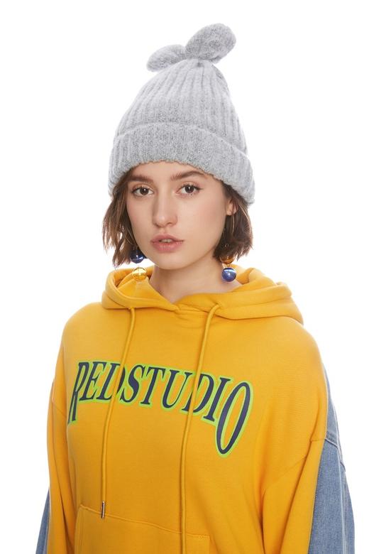 OCTAVIA 可爱兔耳针织帽 5014 商品图0