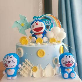 T【网红机器猫创意定制蛋糕033】