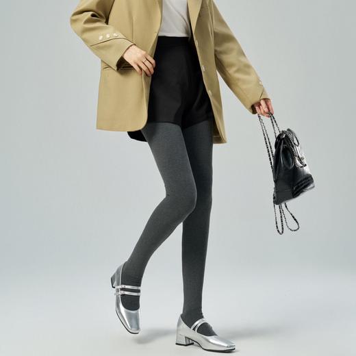 【YW】无忧购秋冬百搭精梳棉140g/220g格雷系竖纹幂式miu系瘦腿袜（截单后7天发货)25年清仓捡漏25年清仓捡漏 商品图3