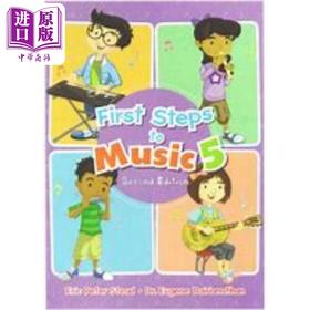 【中商原版】新加坡儿童全面音乐能力标准教程系列教材 First Steps To Music Textbook 音乐第一步5 小学五年级 乐感启蒙培养