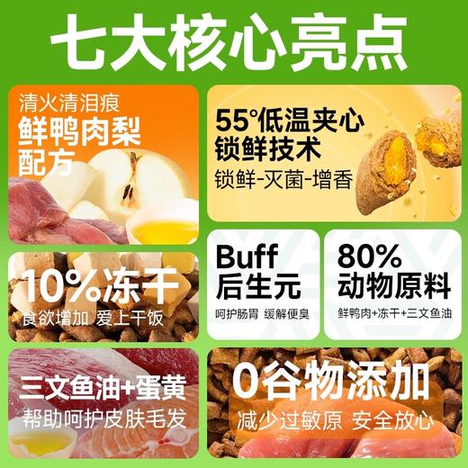 耐威克鸭肉梨&五拼冻干|清热去火|淡泪痕|全犬种| 商品图1