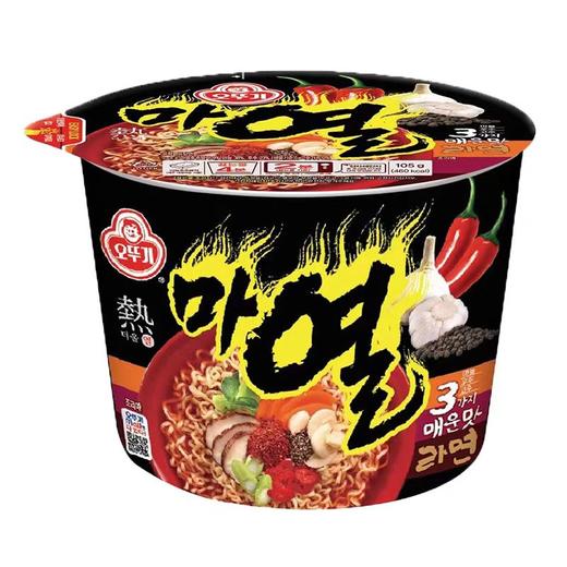 오뚜기 마열라면 3가지매운맛 컵대105g 商品图0