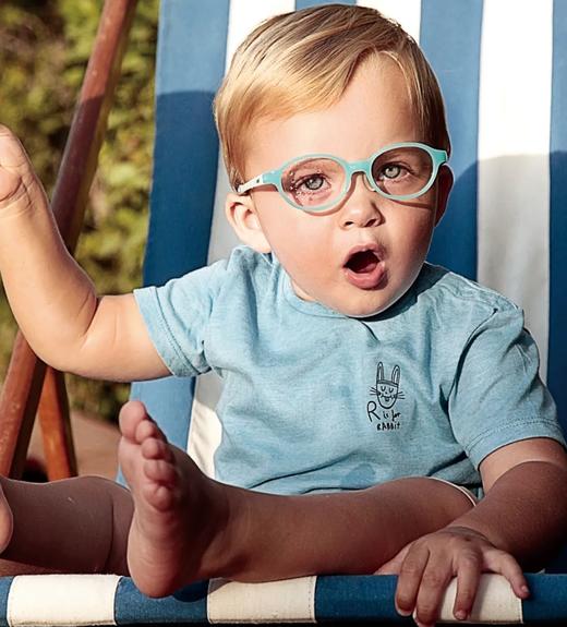 李白镜架-皛系列弹性铰链,适合热爱运动儿童少年抗冲击专业配镜款 商品图3