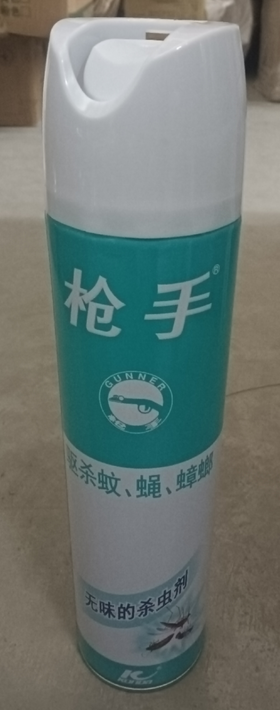 【HDXK】枪手    杀虫气雾剂除虫剂 无香型杀虫剂